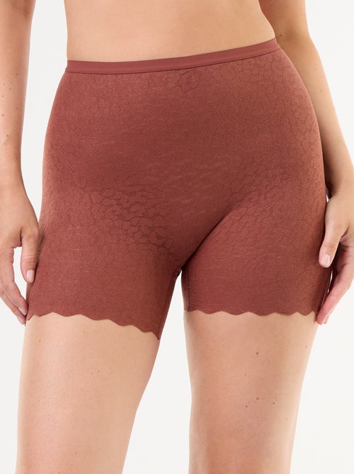 Effen shorty van kant - Kiabi