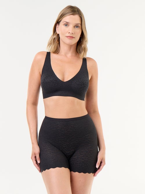 Effen shorty van kant - Kiabi