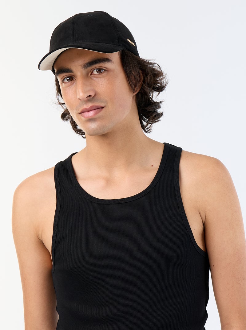 Effen singlet Zwart - Kiabi