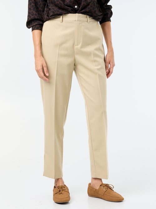 Effen skinny broek met 2 zakken - Kiabi