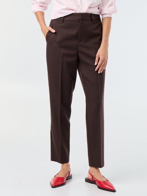 Effen skinny broek met 2 zakken - Kiabi