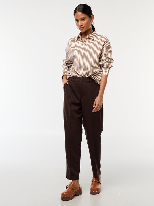 Effen skinny broek met 2 zakken - Kiabi