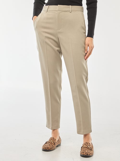 Effen skinny broek met 2 zakken - Kiabi