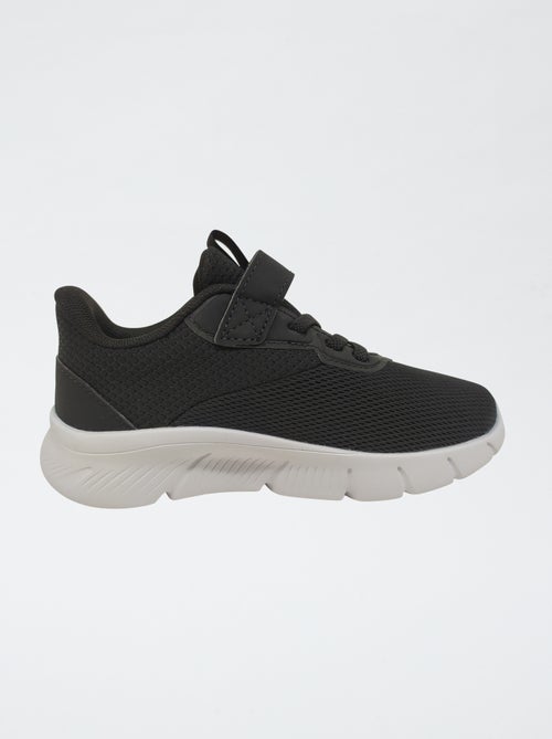 Effen sneakers van mesh - Kiabi