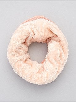 Effen snood met fleece voering - Kiabi