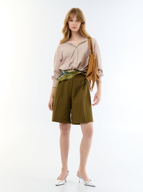 Effen soepele blouse - Kiabi
