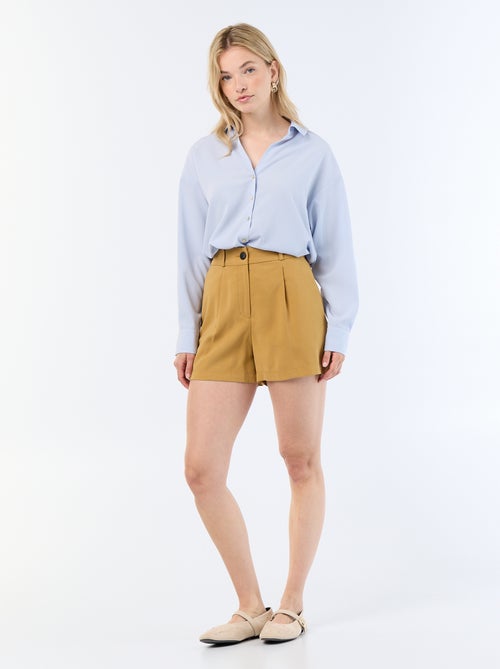 Effen soepele blouse - Kiabi