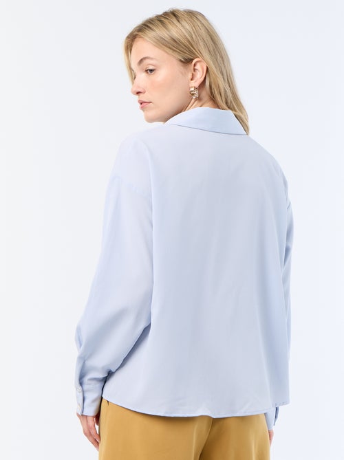 Effen soepele blouse - Kiabi