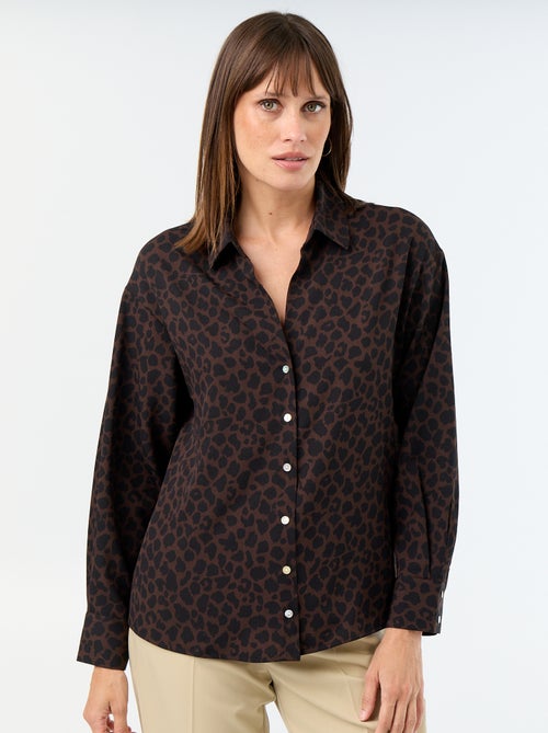Effen soepele blouse - Kiabi Effen soepele blouse - Kiabi