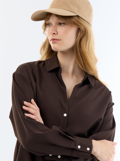 Effen soepele blouse - Kiabi
