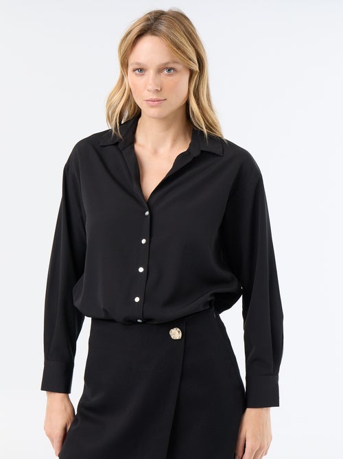 Effen soepele blouse - Kiabi Effen soepele blouse - Kiabi