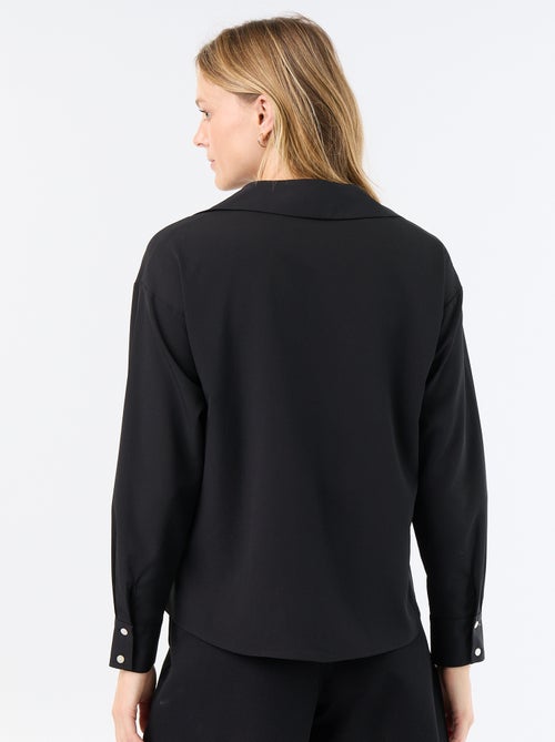 Effen soepele blouse - Kiabi Effen soepele blouse - Kiabi