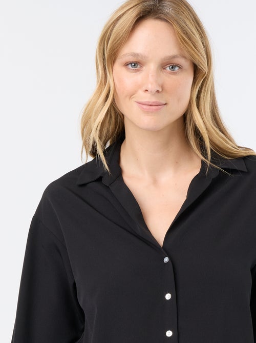 Effen soepele blouse - Kiabi Effen soepele blouse - Kiabi