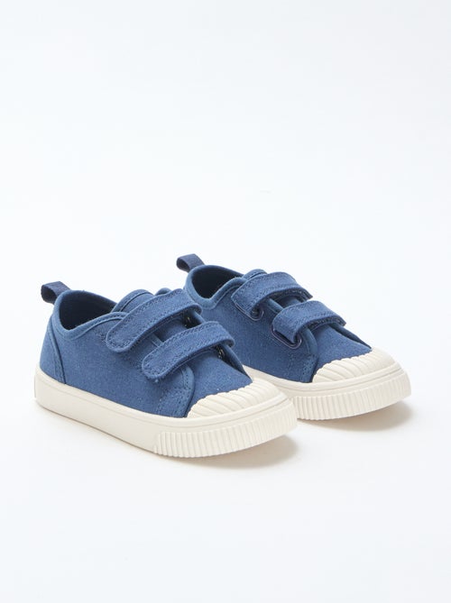 Effen stoffen sneakers - Kiabi