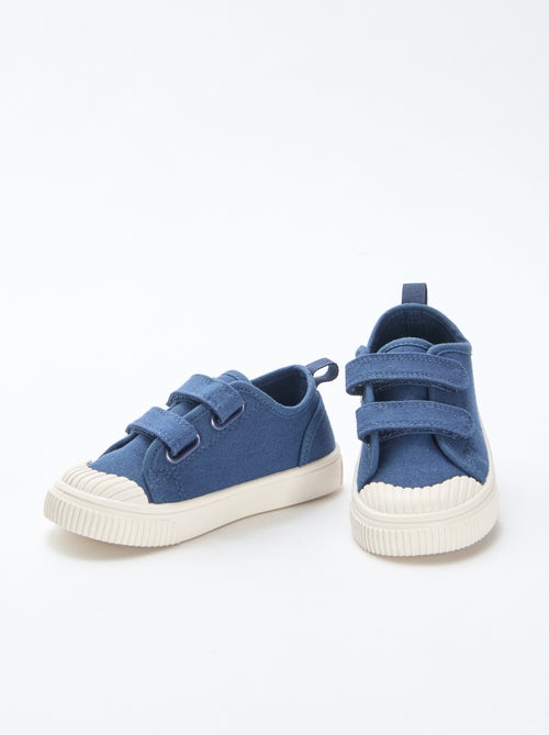 Effen stoffen sneakers - Kiabi