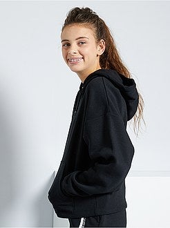 Effen sweater met capuchon 'Ecodesign' - Kiabi