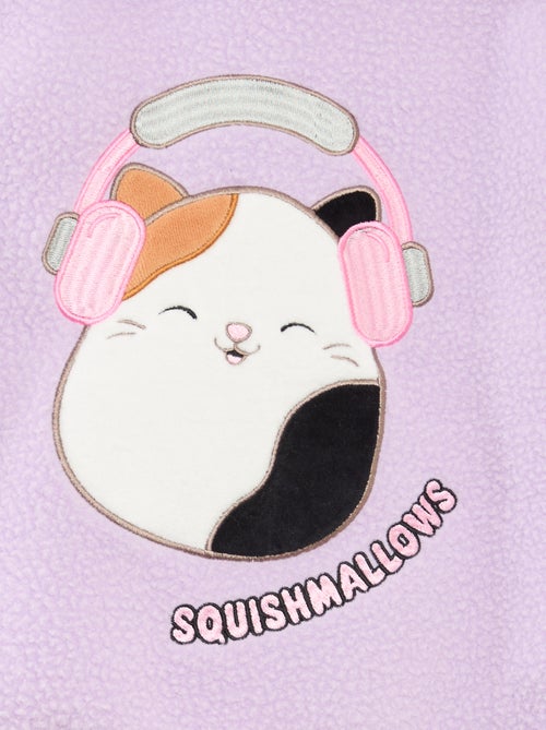Effen sweater met capuchon, imitatieschapenvacht en Squishmallows-detail - Kiabi Effen sweater met capuchon, imitatieschapenvacht en Squishmallows-detail - Kiabi