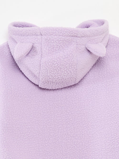 Effen sweater met capuchon, imitatieschapenvacht en Squishmallows-detail - Kiabi Effen sweater met capuchon, imitatieschapenvacht en Squishmallows-detail - Kiabi
