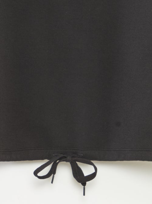 Effen sweater van warme en zachte joggingstof - Kiabi