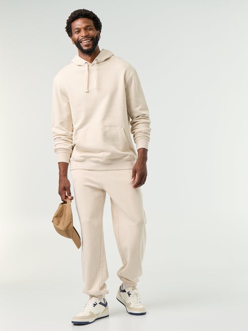 Effen sweatshirt met capuchon - Kiabi