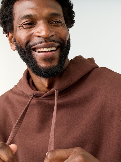 Effen sweatshirt met capuchon - Kiabi Effen sweatshirt met capuchon - Kiabi