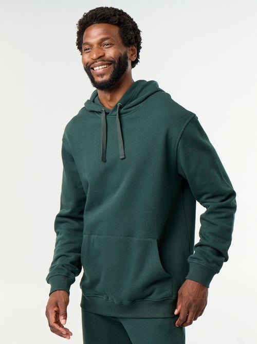 Effen sweatshirt met capuchon - Kiabi Effen sweatshirt met capuchon - Kiabi
