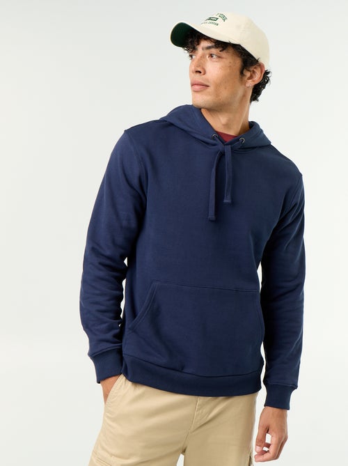 Effen sweatshirt met capuchon - Kiabi Effen sweatshirt met capuchon - Kiabi