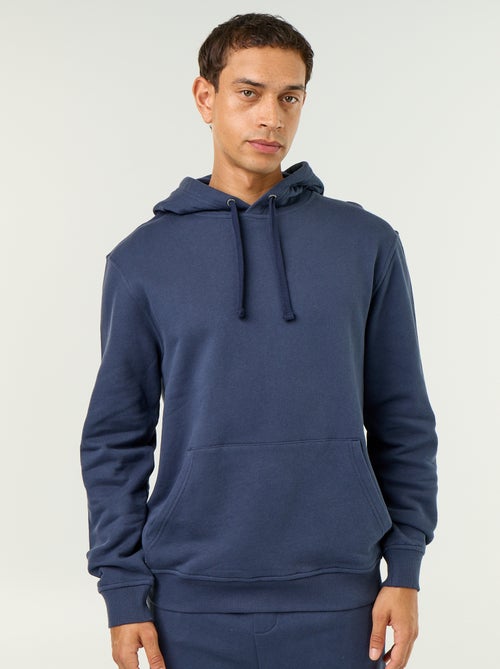 Effen sweatshirt met capuchon - Kiabi