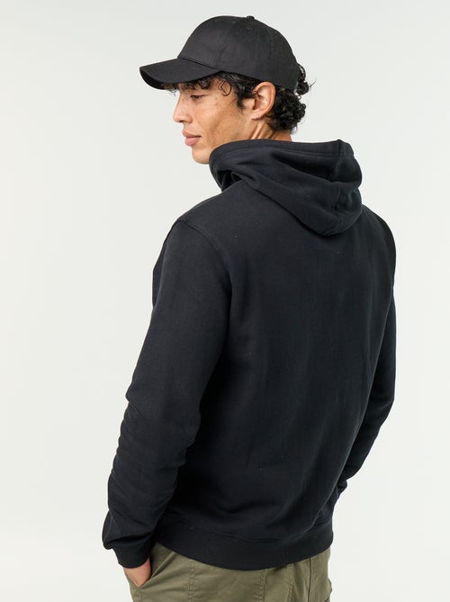 Effen sweatshirt met capuchon - Kiabi