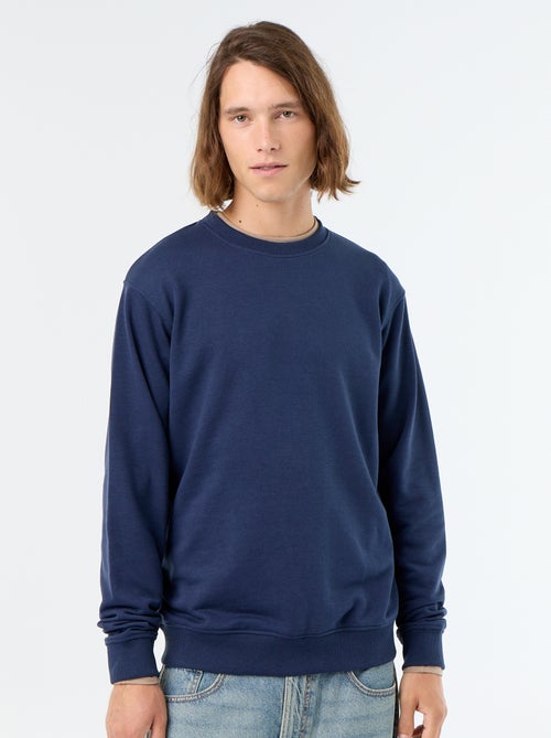 Effen sweatshirt van French Terry - Kiabi Effen sweatshirt van French Terry - Kiabi