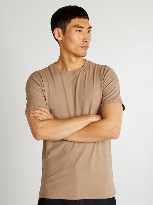 Effen T-shirt - Slim-fit - Kiabi
