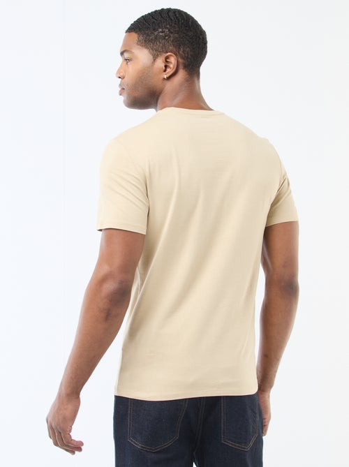 Effen T-shirt - Slim-fit - Kiabi
