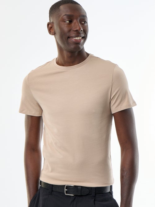 Effen T-shirt - Slim-fit - Kiabi