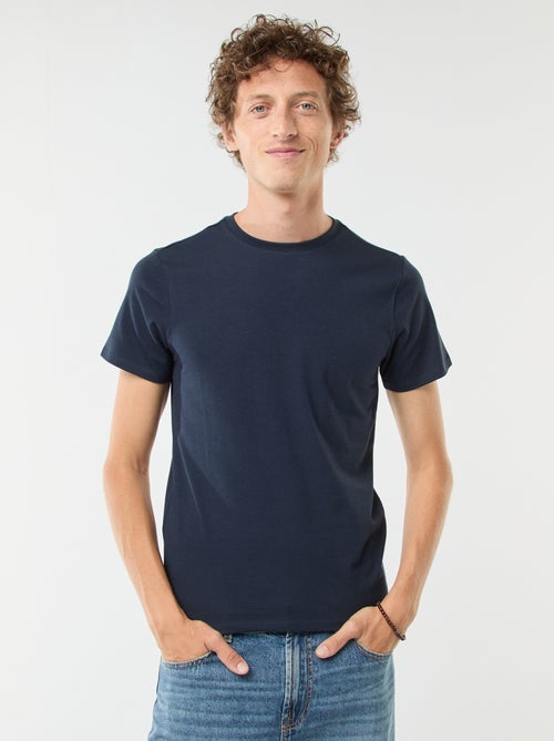 Effen T-shirt - Slim-fit - Kiabi