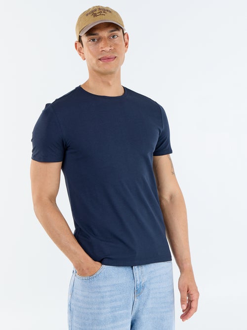 Effen T-shirt - Slim-fit - Kiabi