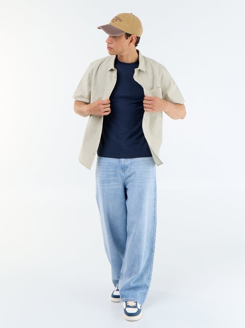 Effen T-shirt - Slim-fit - Kiabi