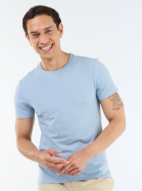 Effen T-shirt - Slim-fit - Kiabi