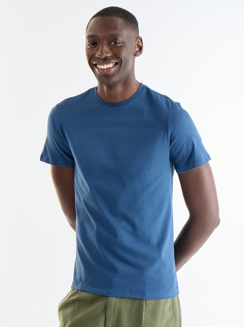 Effen T-shirt - Slim-fit - Kiabi
