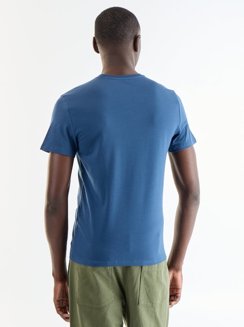 Effen T-shirt - Slim-fit - Kiabi