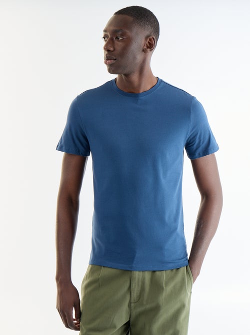 Effen T-shirt - Slim-fit - Kiabi