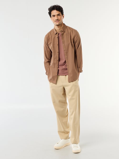 Effen T-shirt - Slim-fit - Kiabi