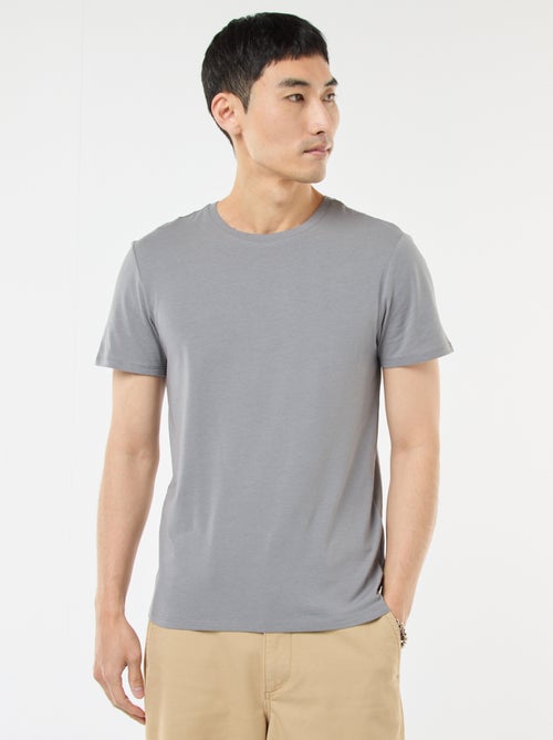 Effen T-shirt - Slim-fit - Kiabi
