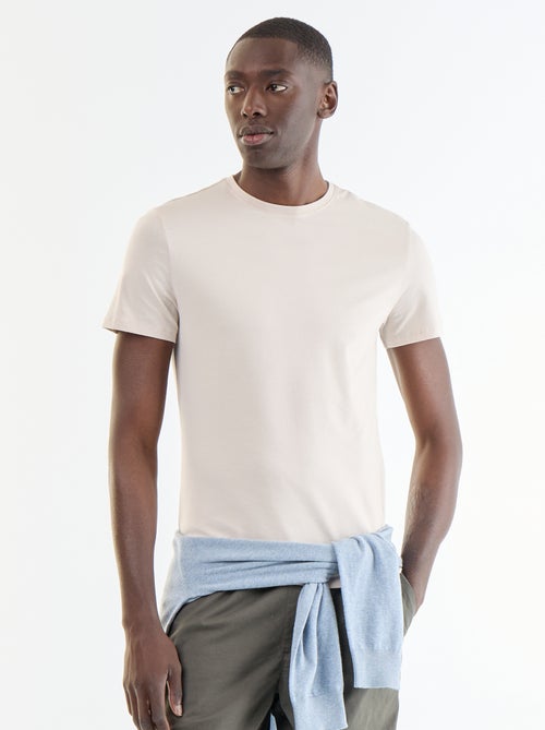 Effen T-shirt - Slim-fit - Kiabi