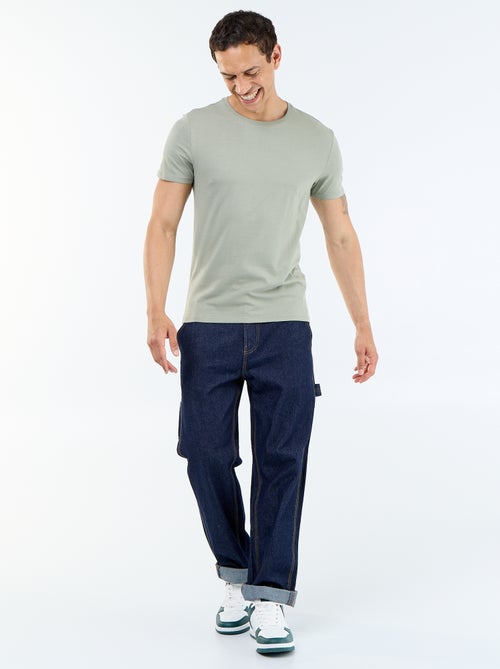Effen T-shirt - Slim-fit - Kiabi
