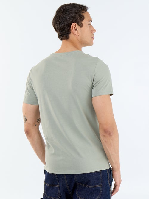 Effen T-shirt - Slim-fit - Kiabi
