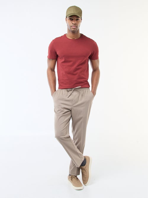 Effen T-shirt - Slim-fit - Kiabi