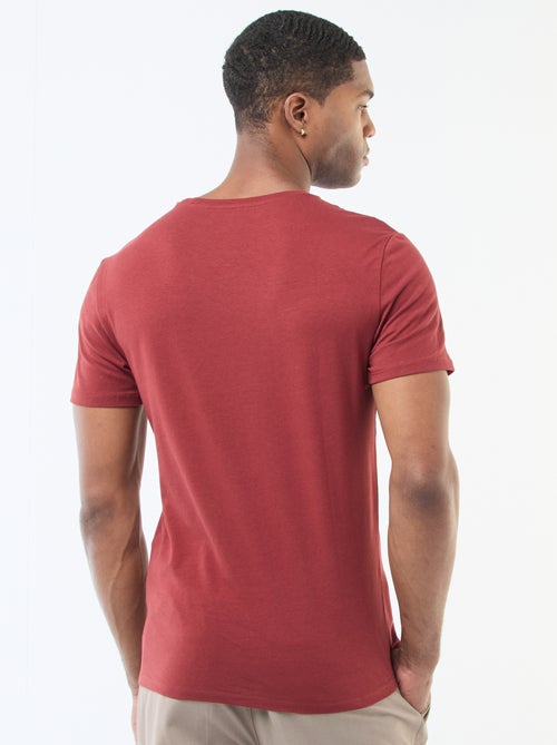 Effen T-shirt - Slim-fit - Kiabi