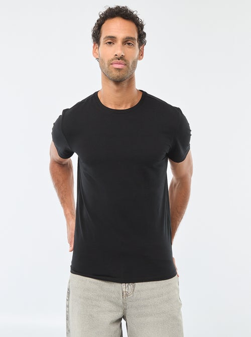 Effen T-shirt - Slim-fit - Kiabi