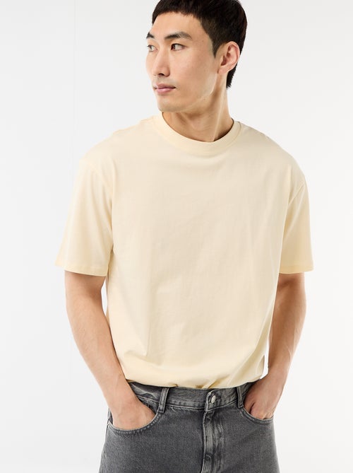 Effen T-shirt Comfort fit / Oversized - Kiabi