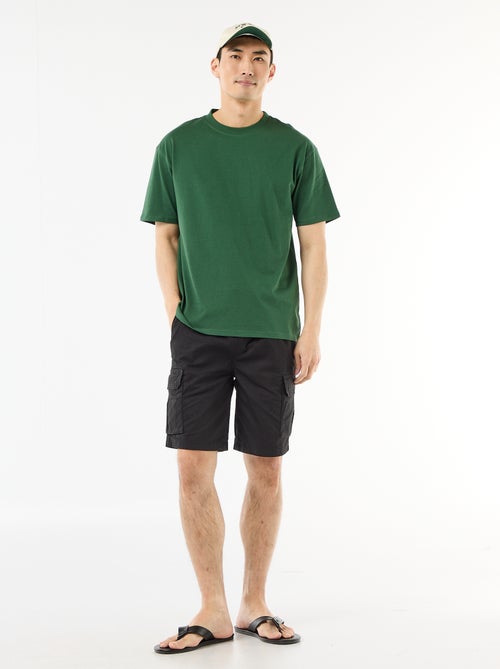 Effen T-shirt Comfort fit / Oversized - Kiabi